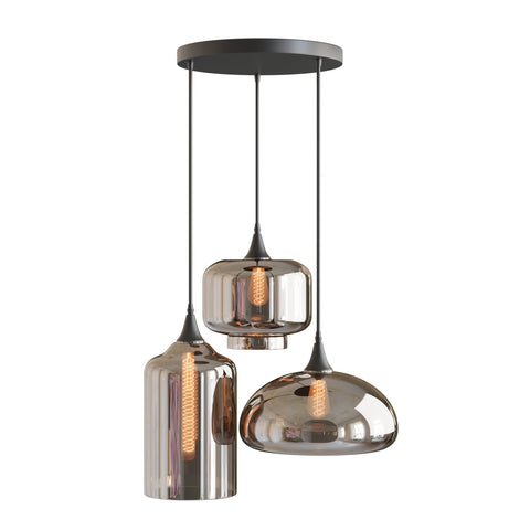 Smoke glas hanglampen